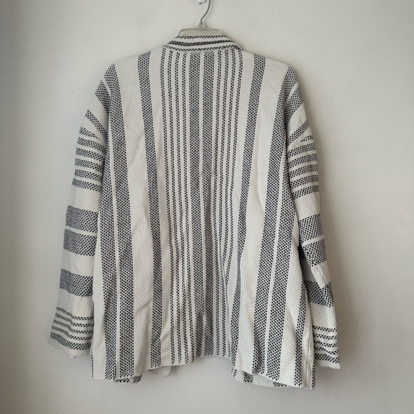 Lovestitch Baja Beach Cardigan - Ecru Stripe M/L - Picture 7 of 7